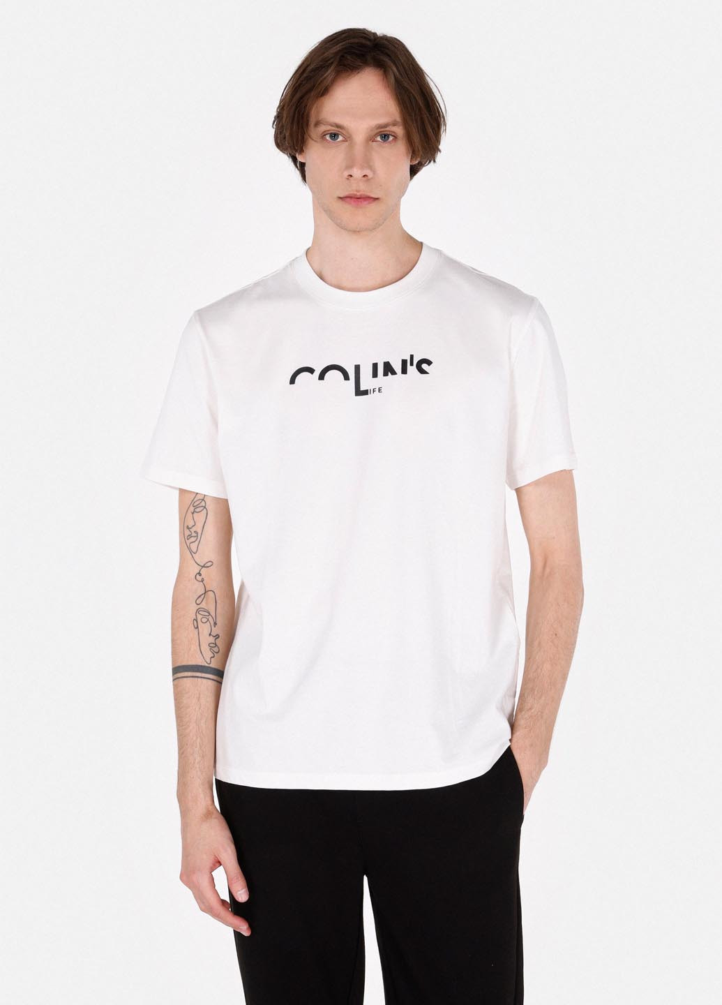 Біла футболка Colin's