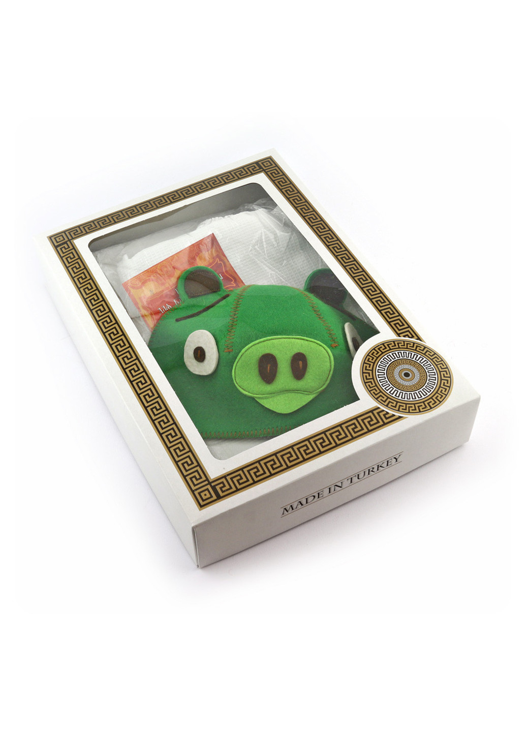 Подарунковий набір для сауни №7 Свинка Luxyart (252261843)