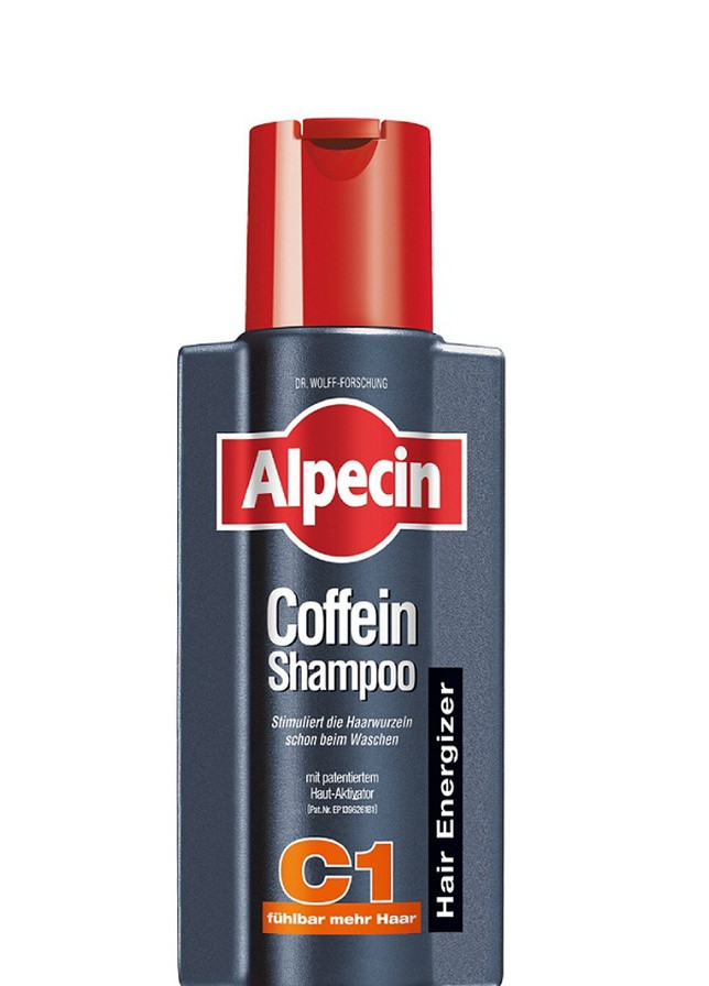 Шампунь проти випадіння волосся з кофеїном 250 мл C1 Coffein Shampoo Alpecin Hair Energizer (254885359)