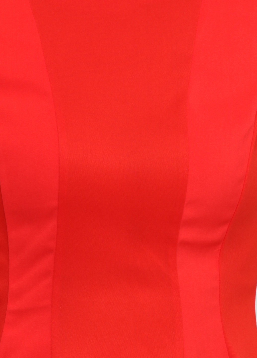 Красная блуза с баской Monki