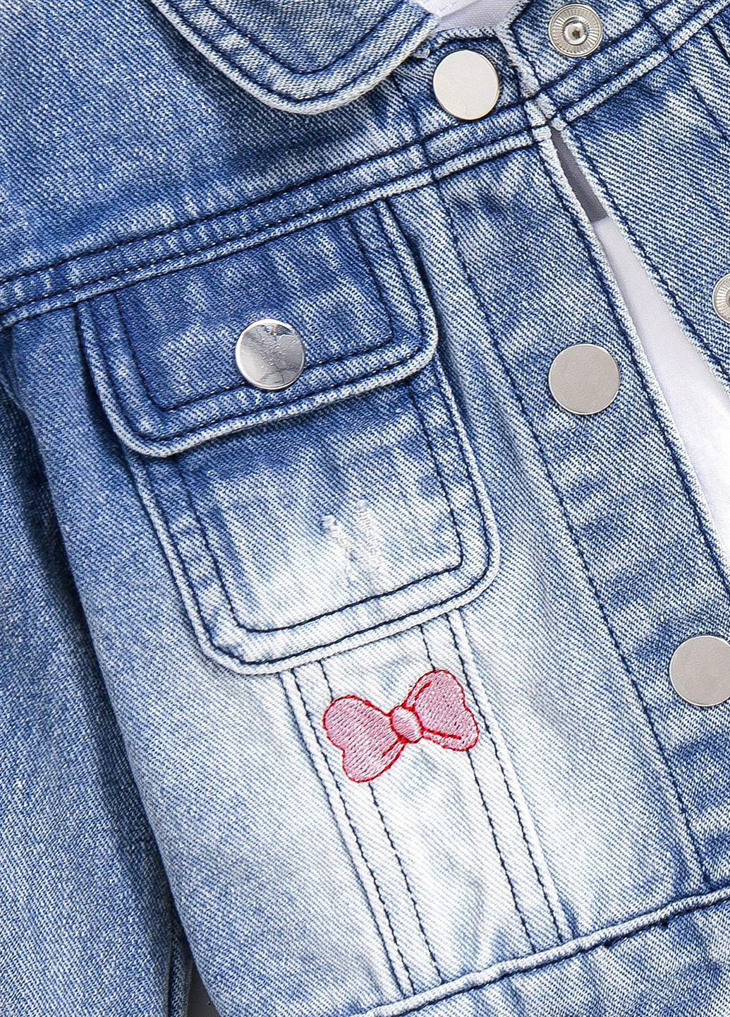 Синя демісезонна куртка SHEIN