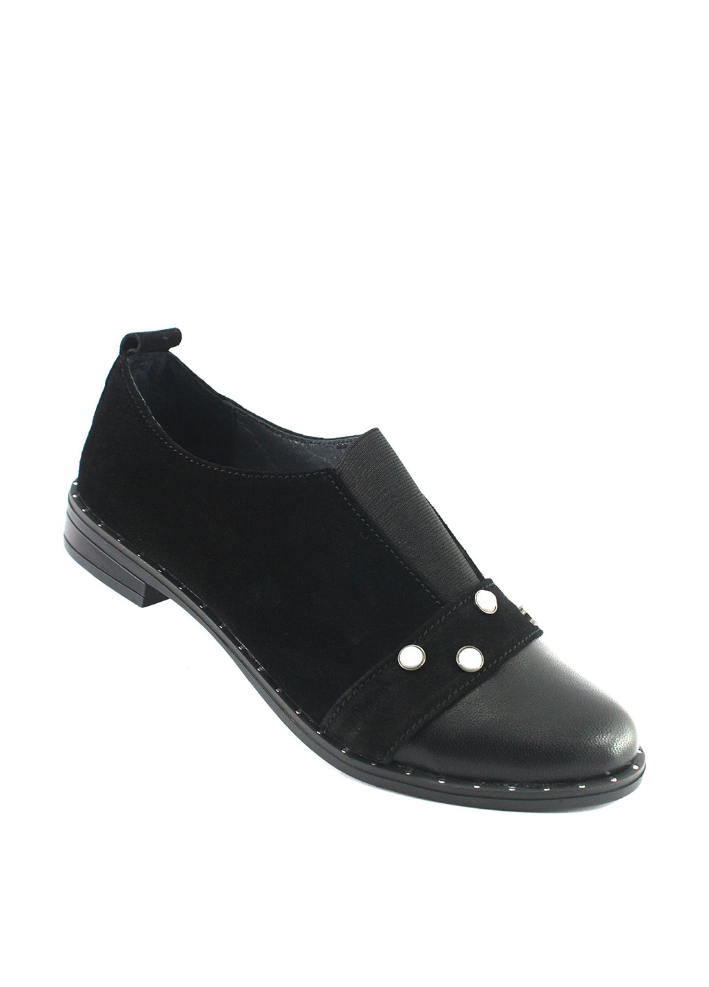 Mila Туфлі чорний з натуральна замша, — демісезон (356509254)