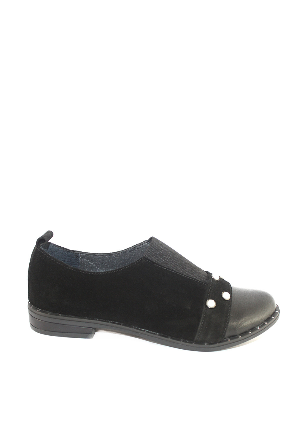 Mila Туфлі чорний з натуральна замша, — демісезон (356509254)