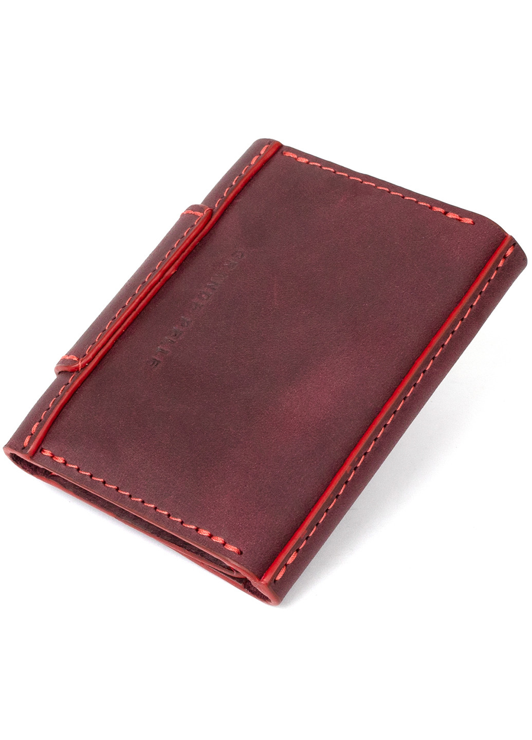 Кожаная визитница 7х10х1,5 см Grande Pelle (252414650)