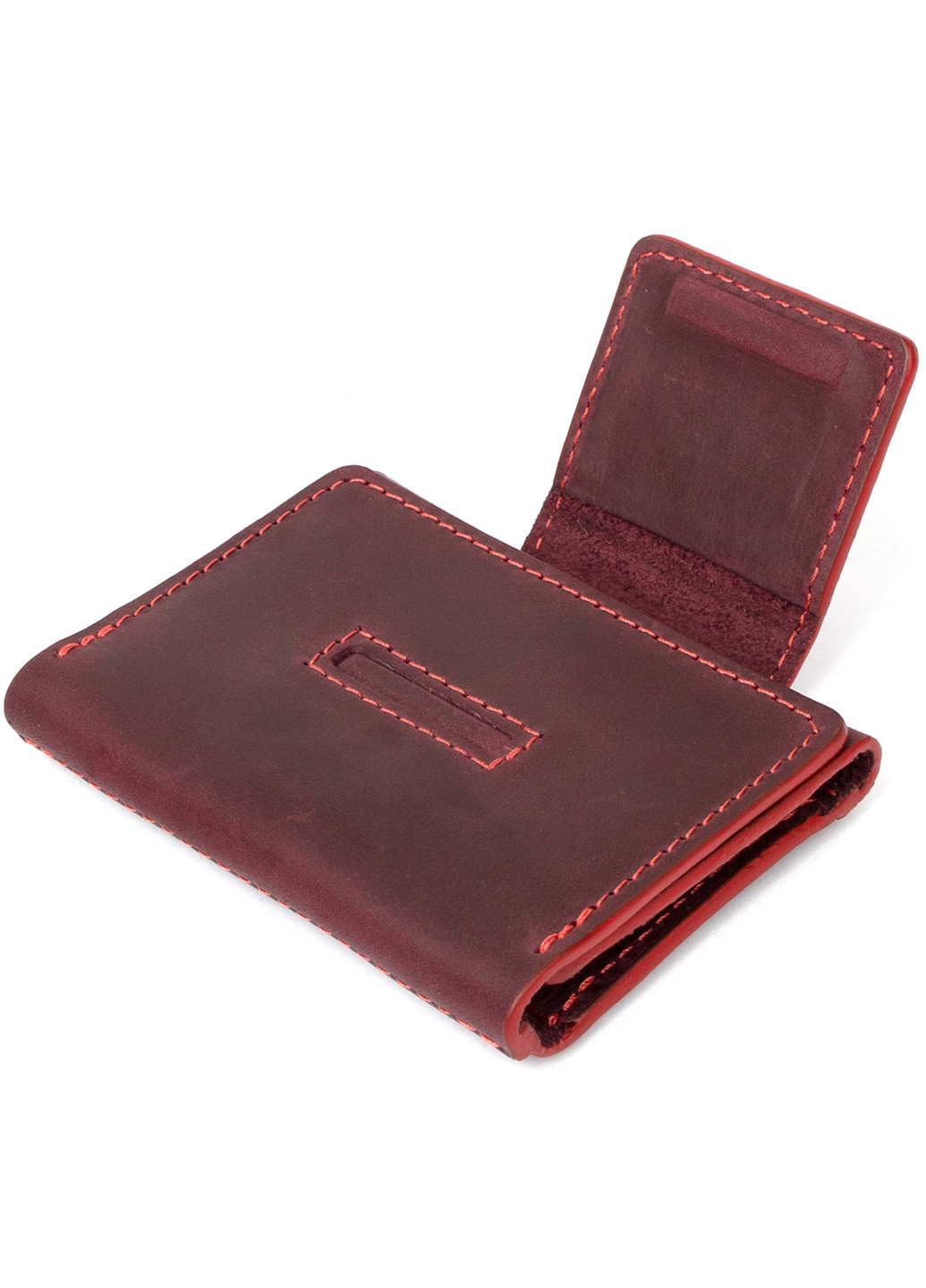 Кожаная визитница 7х10х1,5 см Grande Pelle (252414650)