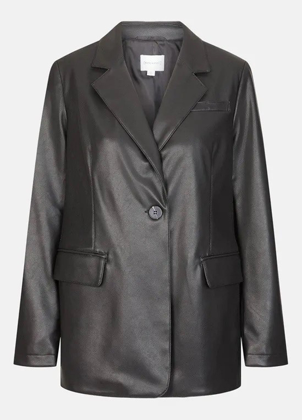 Черный женский жакет No Brand однотонный - демисезонный