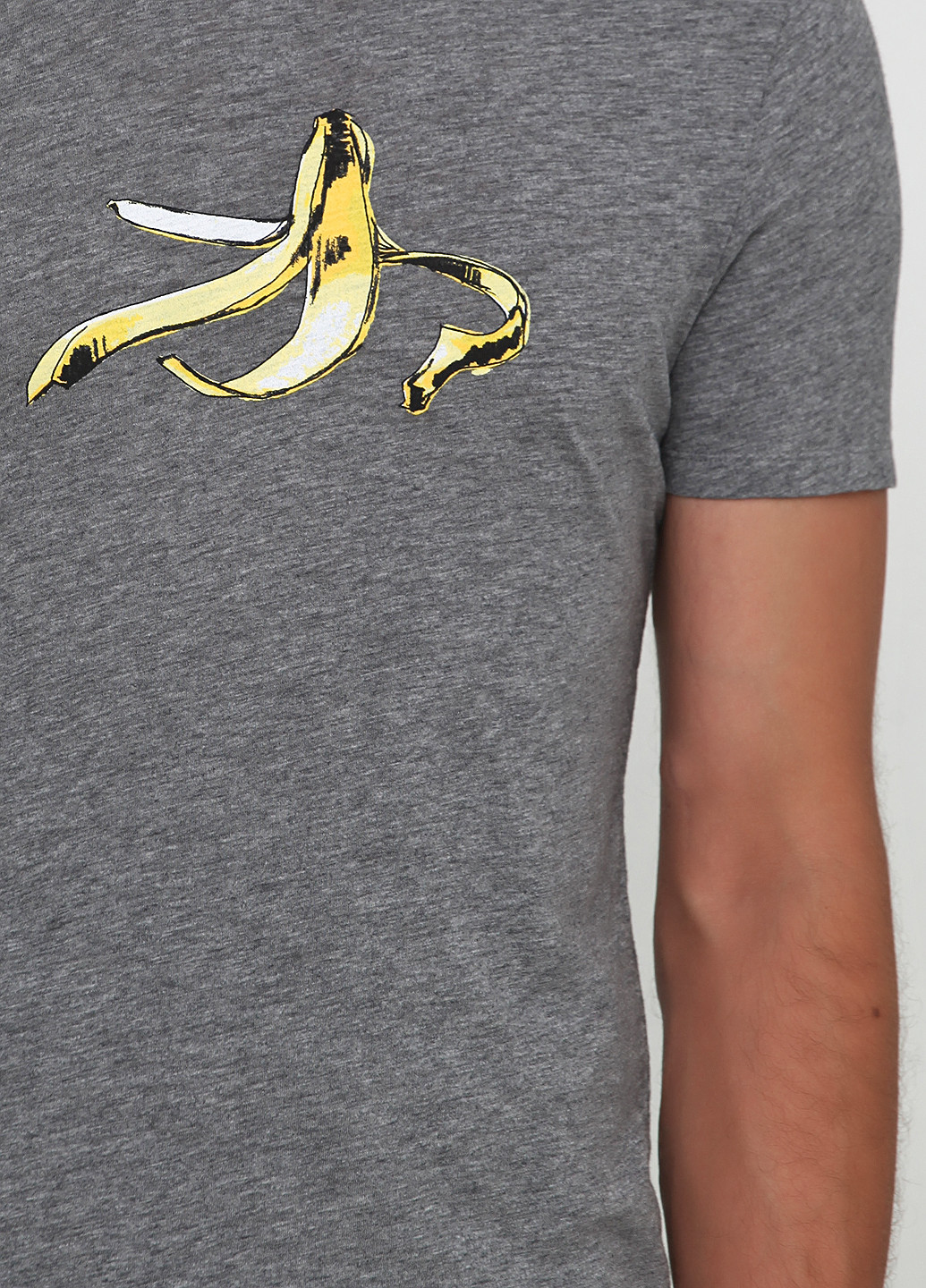 Темно-серая футболка Banana Republic