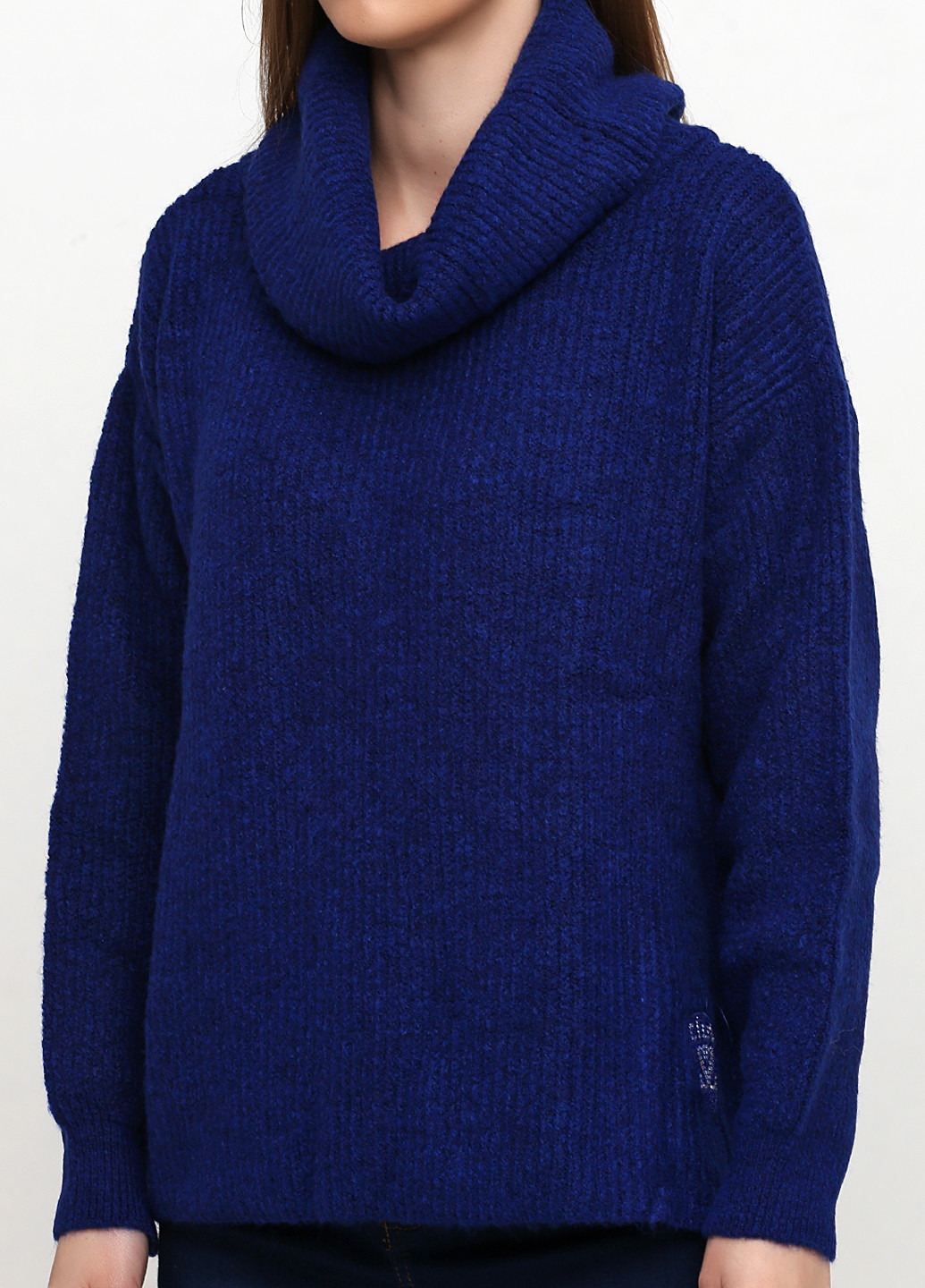 Темно-синий демисезонный свитер Sassofono Club