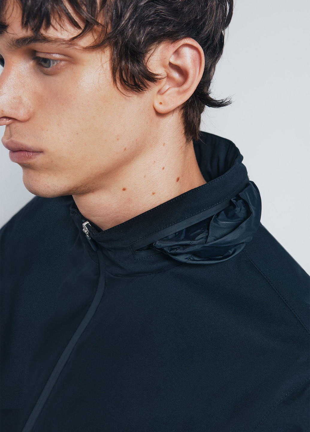 Чорна демісезонна куртка Springfield