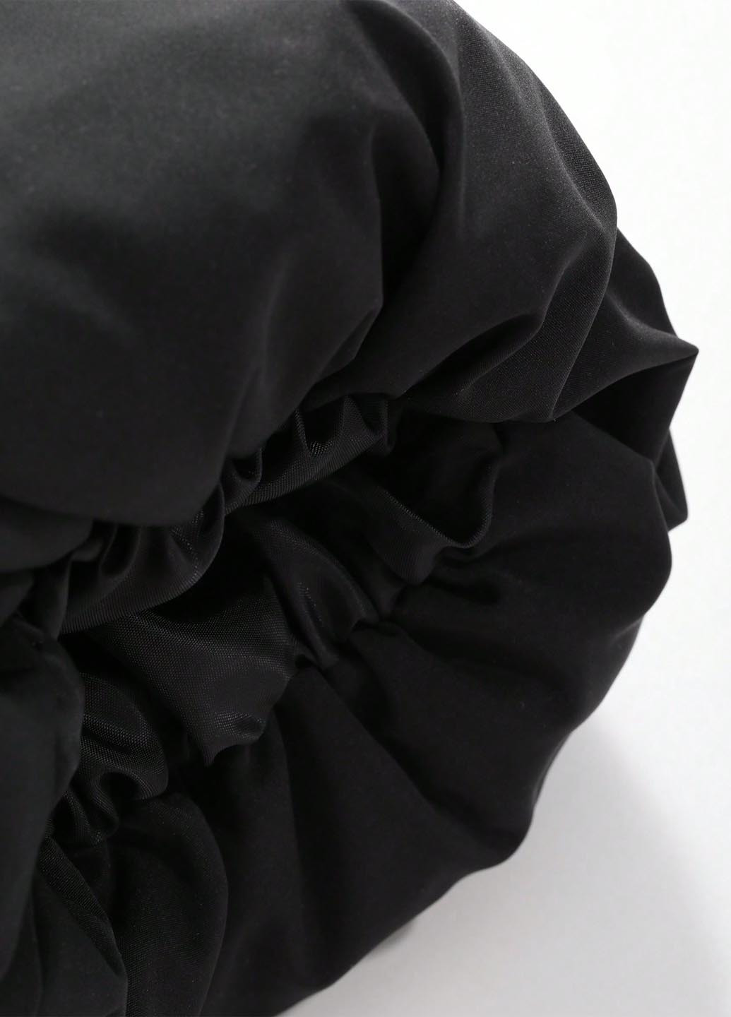 Чорна зимня куртка SHEIN