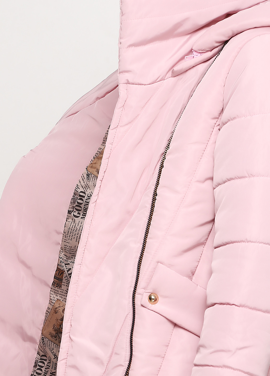 Розовая зимняя куртка Kristin