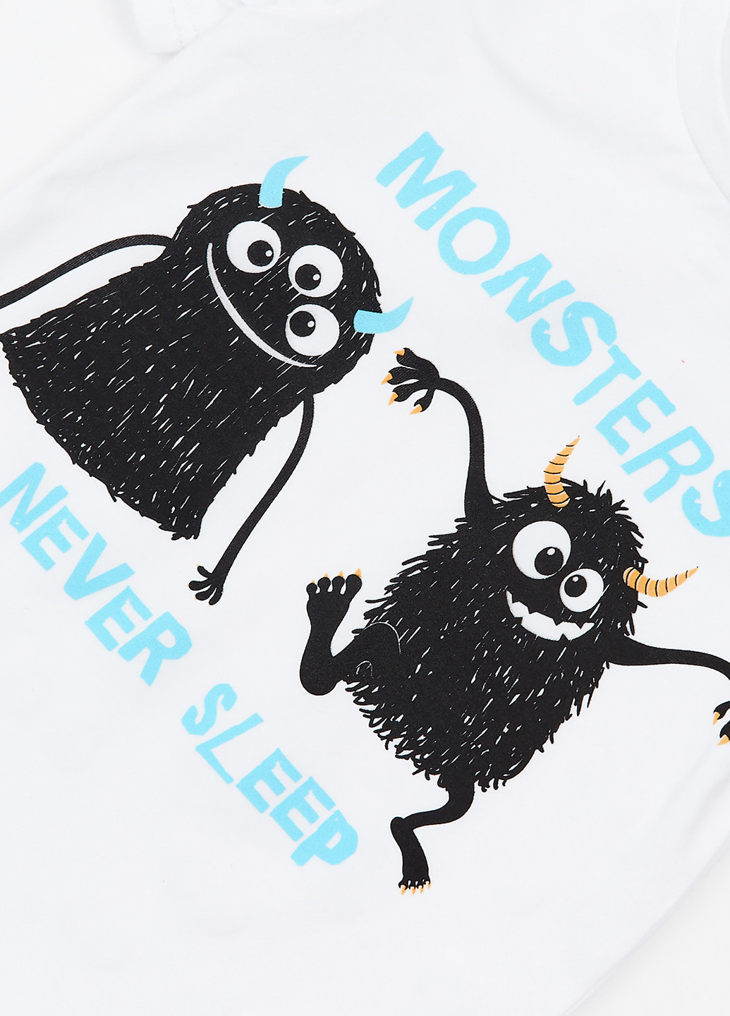 Белая летняя футболка Garnamama