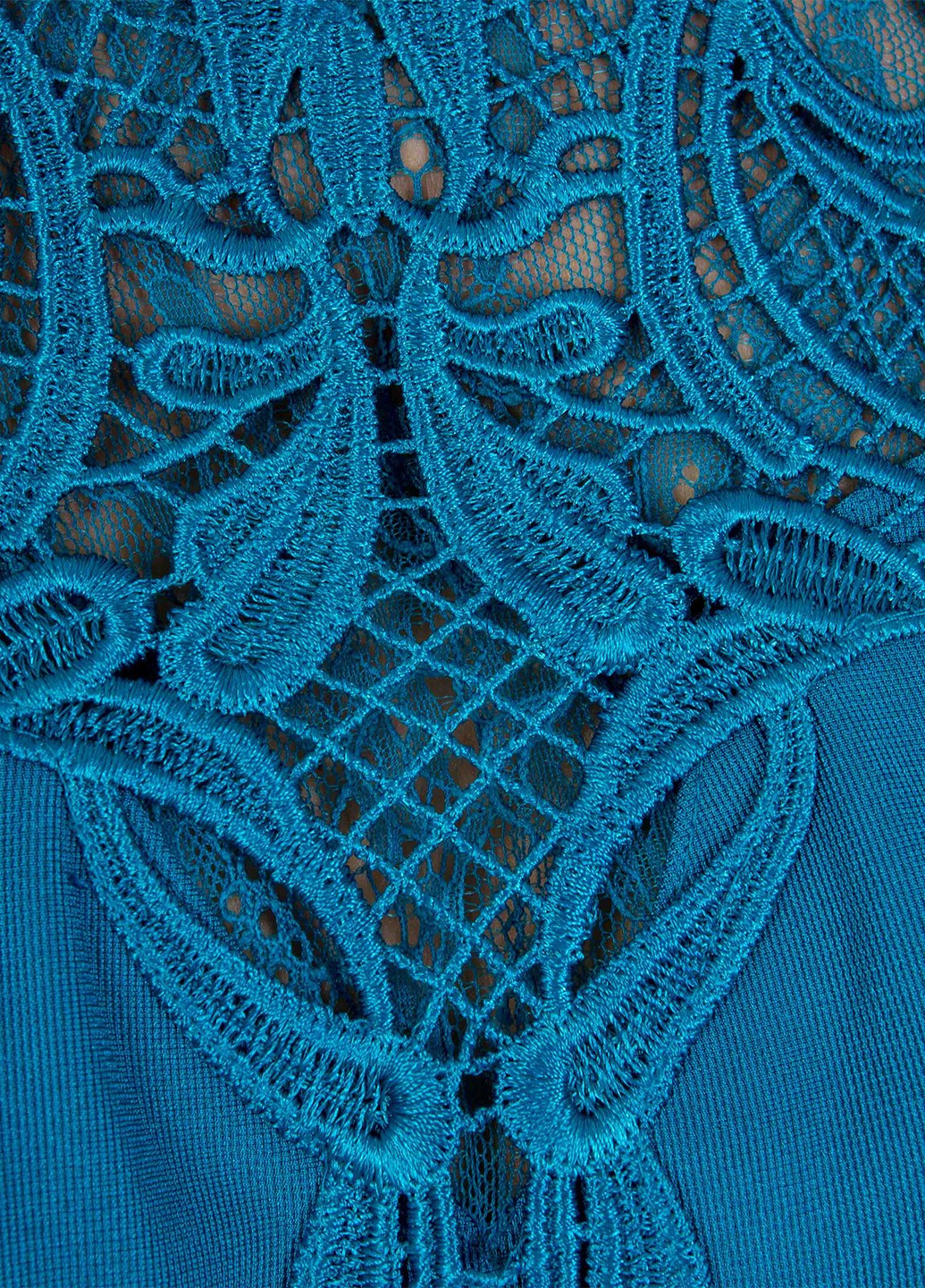 Темно-голубое кэжуал платье с открытыми плечами, футляр Lipsy однотонное