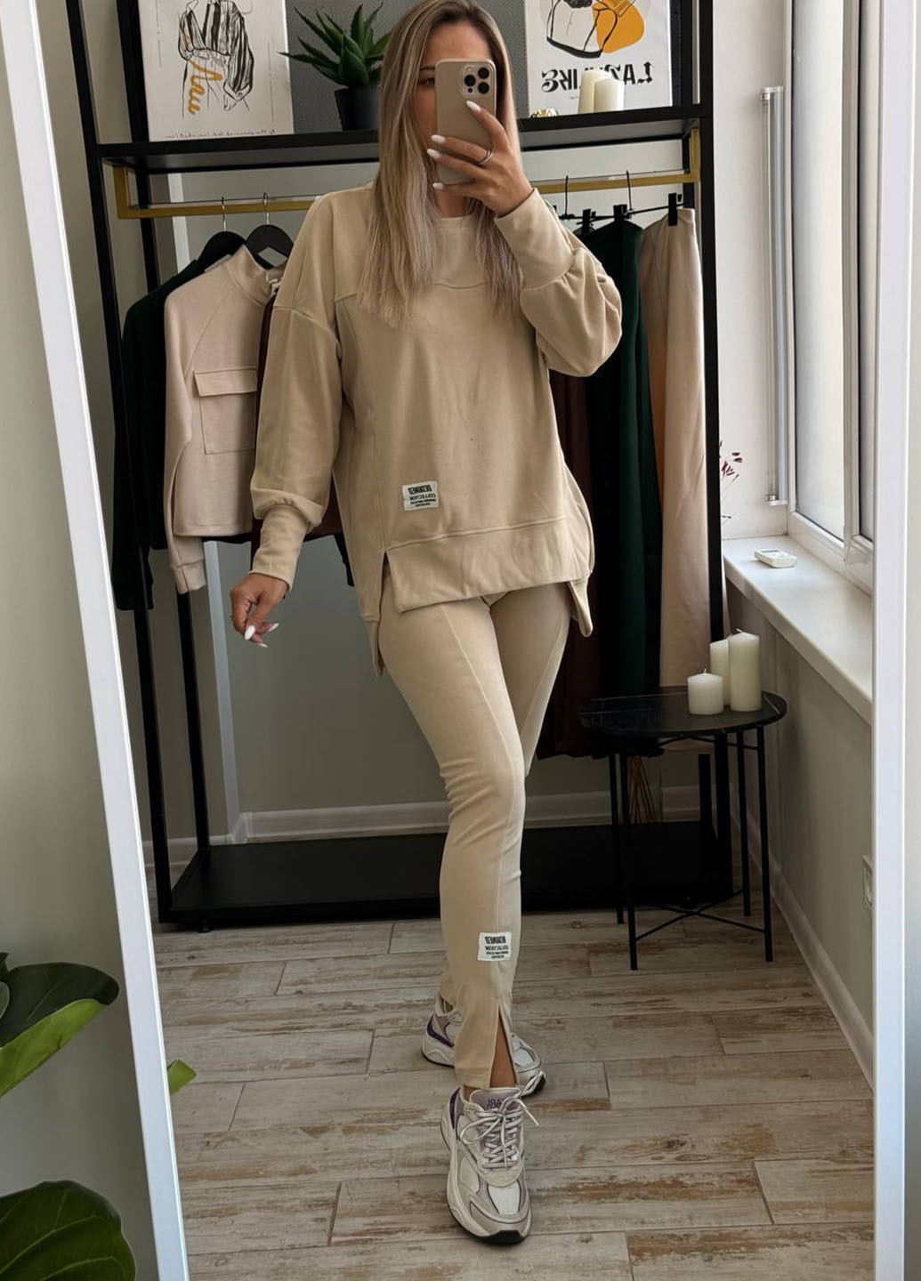 Костюм (свитшот, леггинсы) No Brand (362120974)