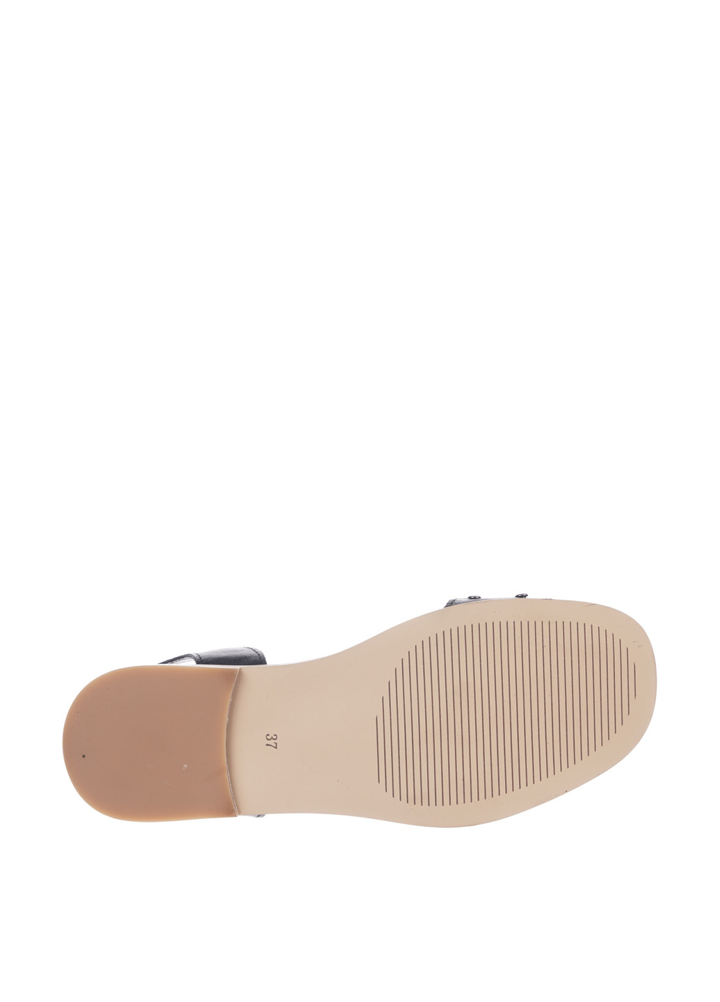 Черные босоножки No Brand с ремешком с заклепками