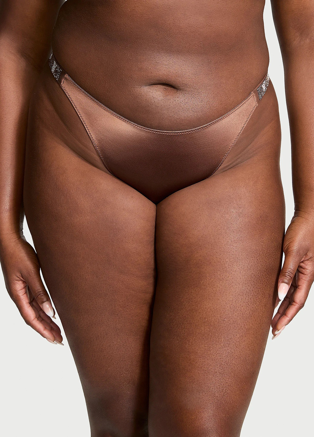 Коричневый демисезонный комплект (бюстгальтер, трусики) Victoria's Secret