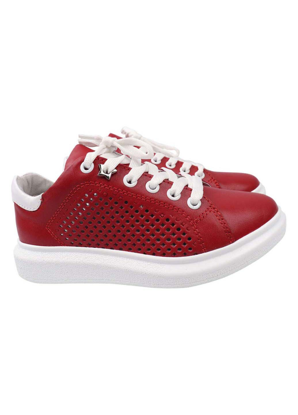 Красные кеды Maxus Shoes