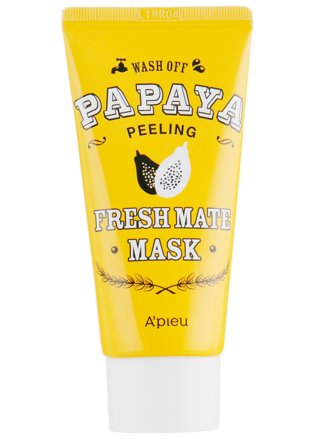Очищаюча освітлювальна пілінг-маска папая Fresh Mate Mask 50 мл A'pieu (232585684)