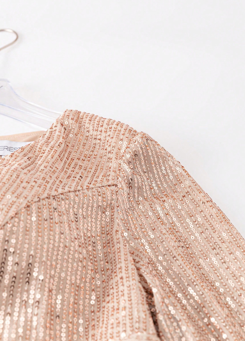 Бежева святковий сукня для вагітних з пишною спідницею SHEIN однотонна