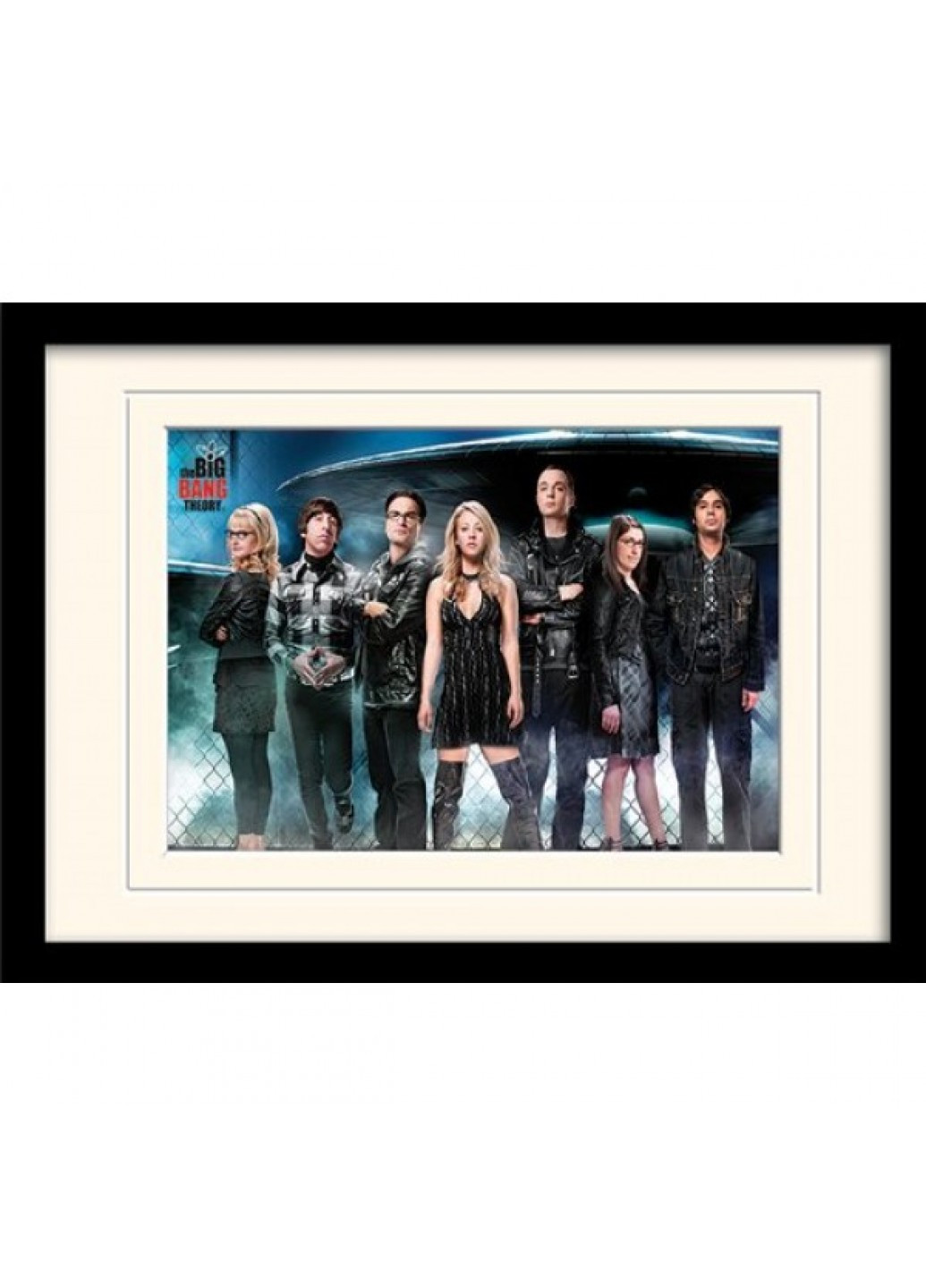 Постер в раме "The Big Bang Theory (UFO)" 30 x 40 см Pyramid International (210895203)