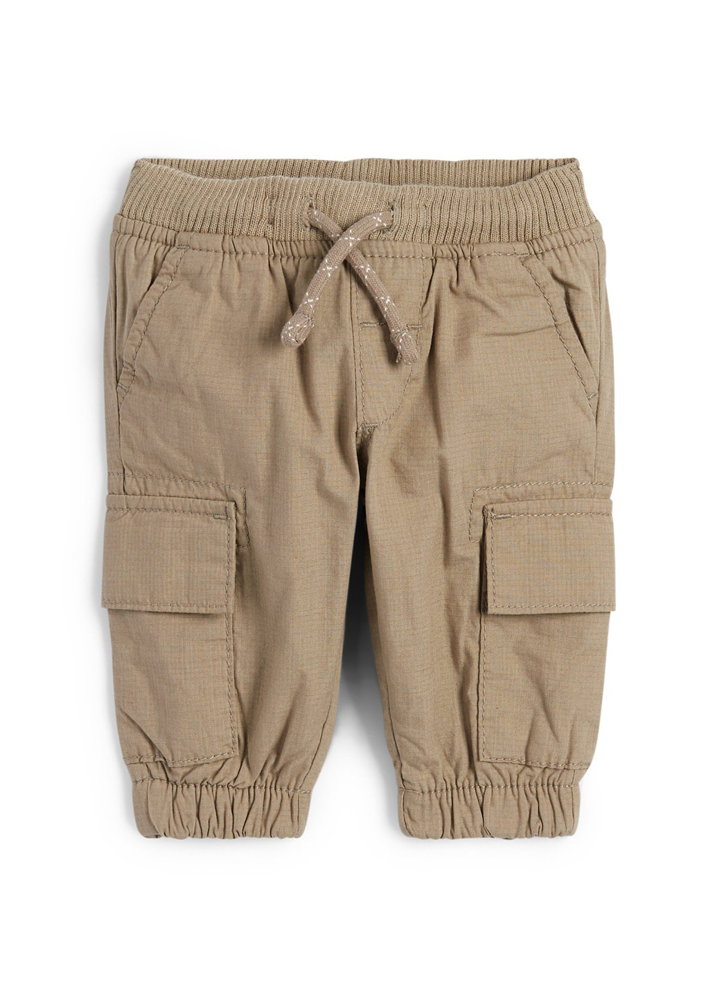 Серо-бежевые кэжуал демисезонные брюки джоггеры, карго C&A