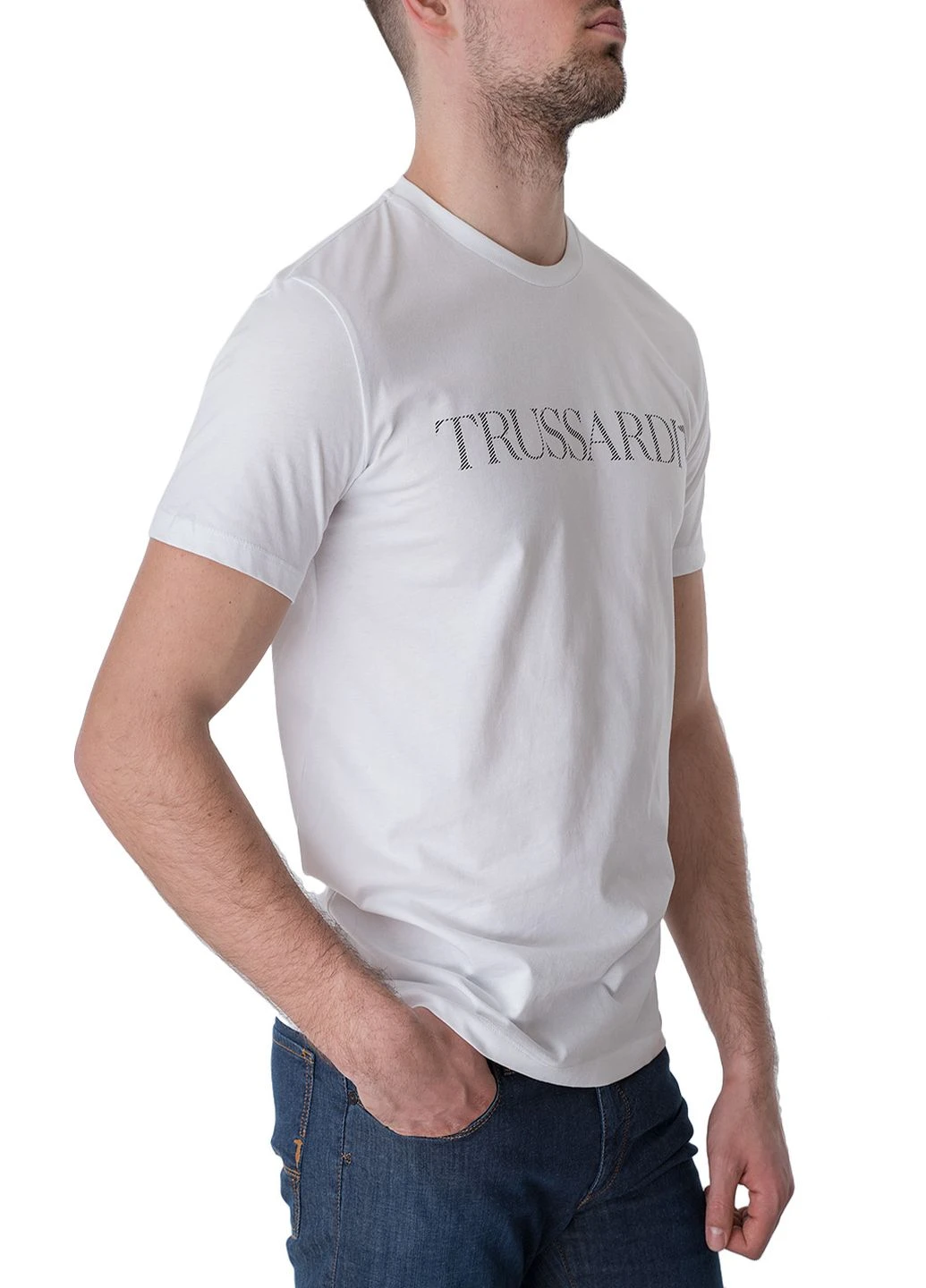 Белая футболка Trussardi Jeans
