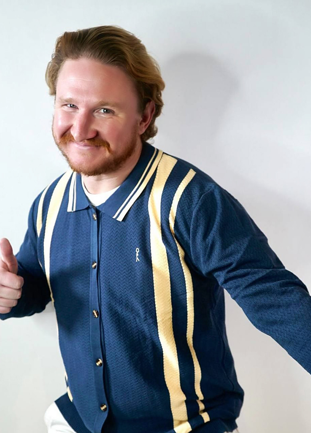 Темно-синий демисезонный кардиган Barstool Sports