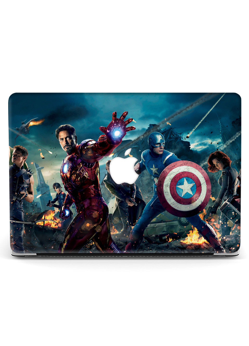Чохол пластиковий для Apple MacBook Pro Retina 13 A1502 / А1425 Марвел (Marvel) (6352-1695) MobiPrint (218528629)