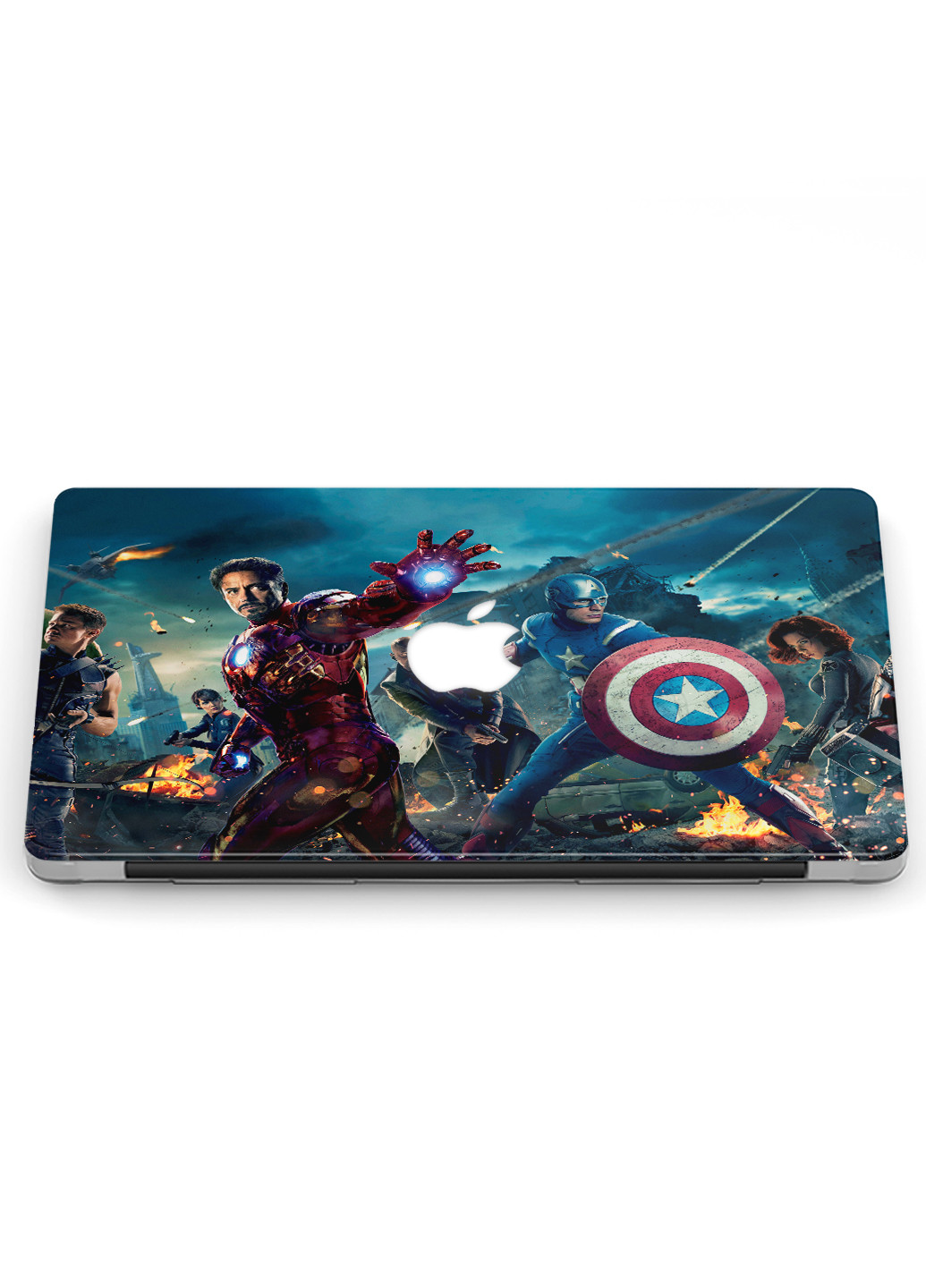 Чехол пластиковый для Apple MacBook Pro Retina 13 A1502 / А1425 Марвел (Marvel) (6352-1695) MobiPrint (218528629)