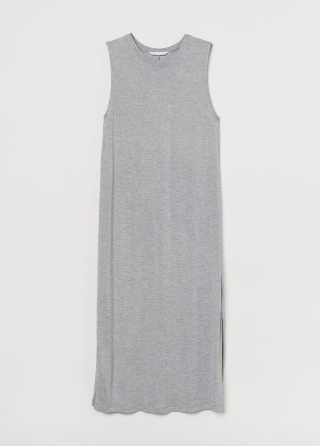Світло-сіра кежуал сукня сукня-майка H&M меланжева