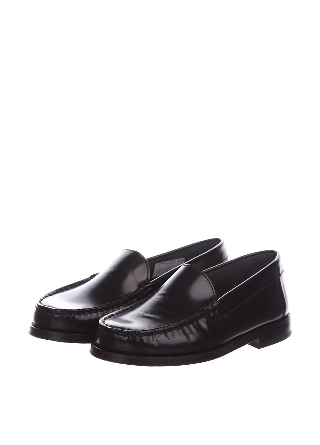 Черные туфли без шнурков Gallucci