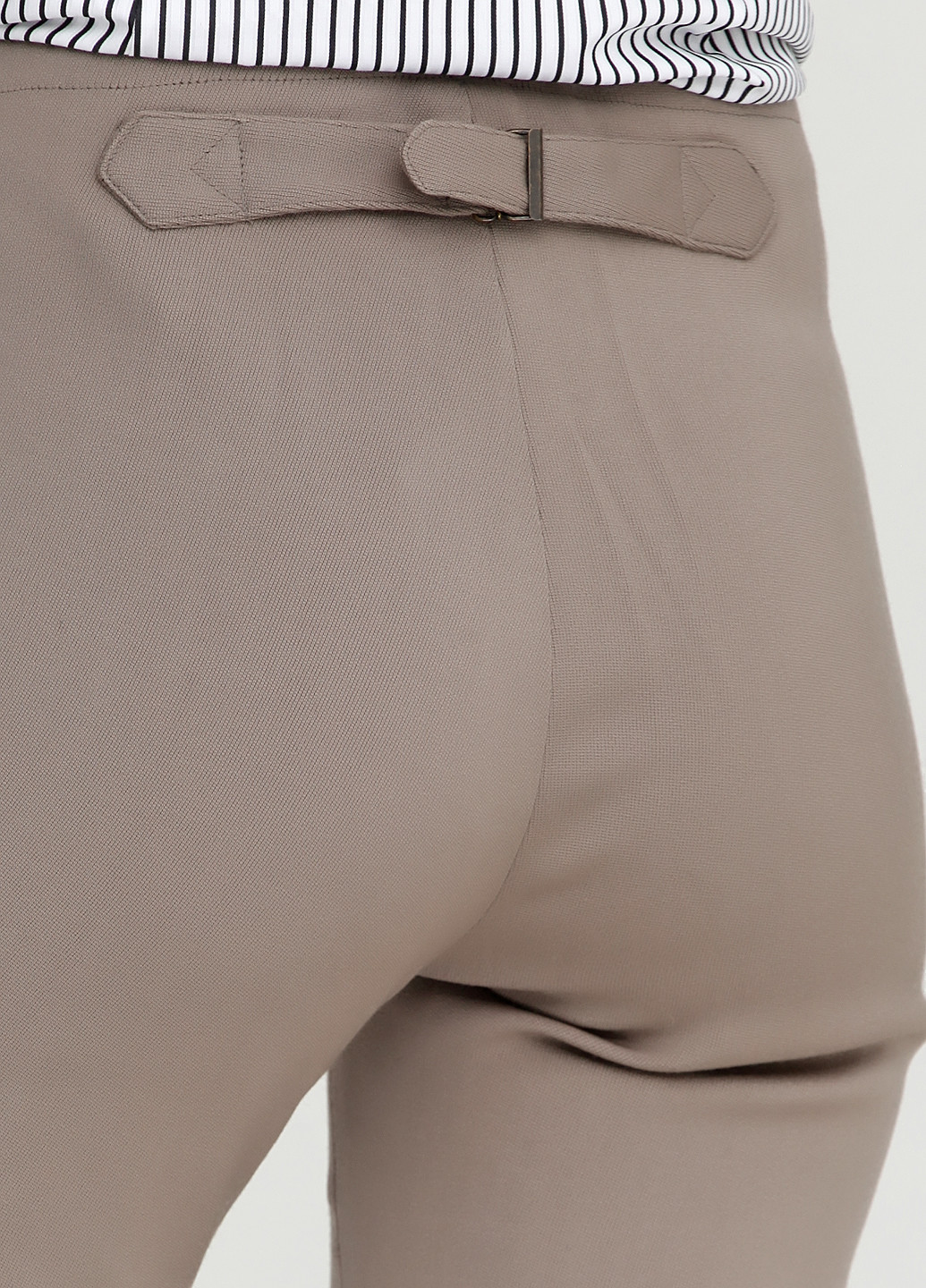 Серо-бежевые кэжуал демисезонные прямые брюки Ralph Lauren