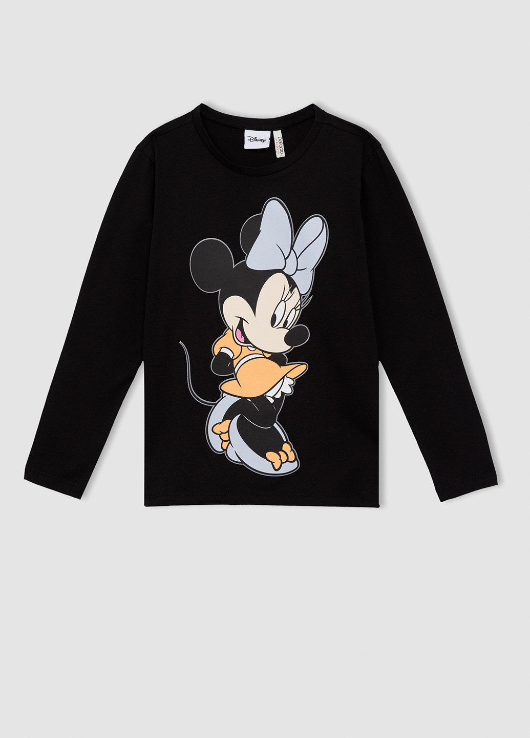 Боді з довгим рукавом Mickey & Minnie (Standard Characters) DeFacto персонажах чорні кежуали трикотаж, бавовна