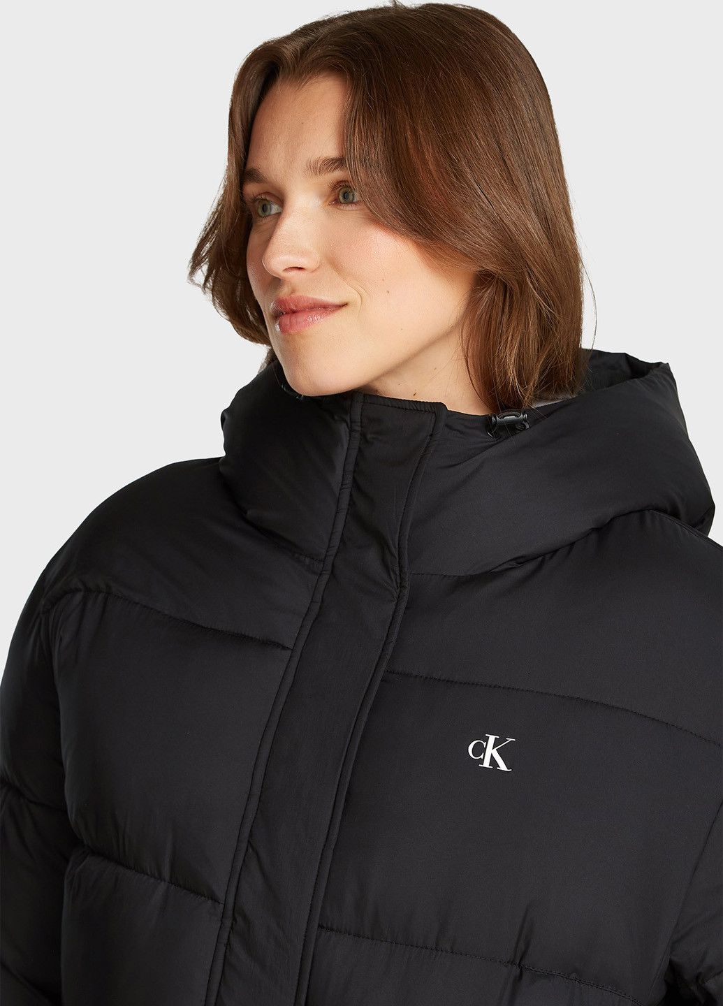 Черная зимняя куртка Calvin Klein Jeans