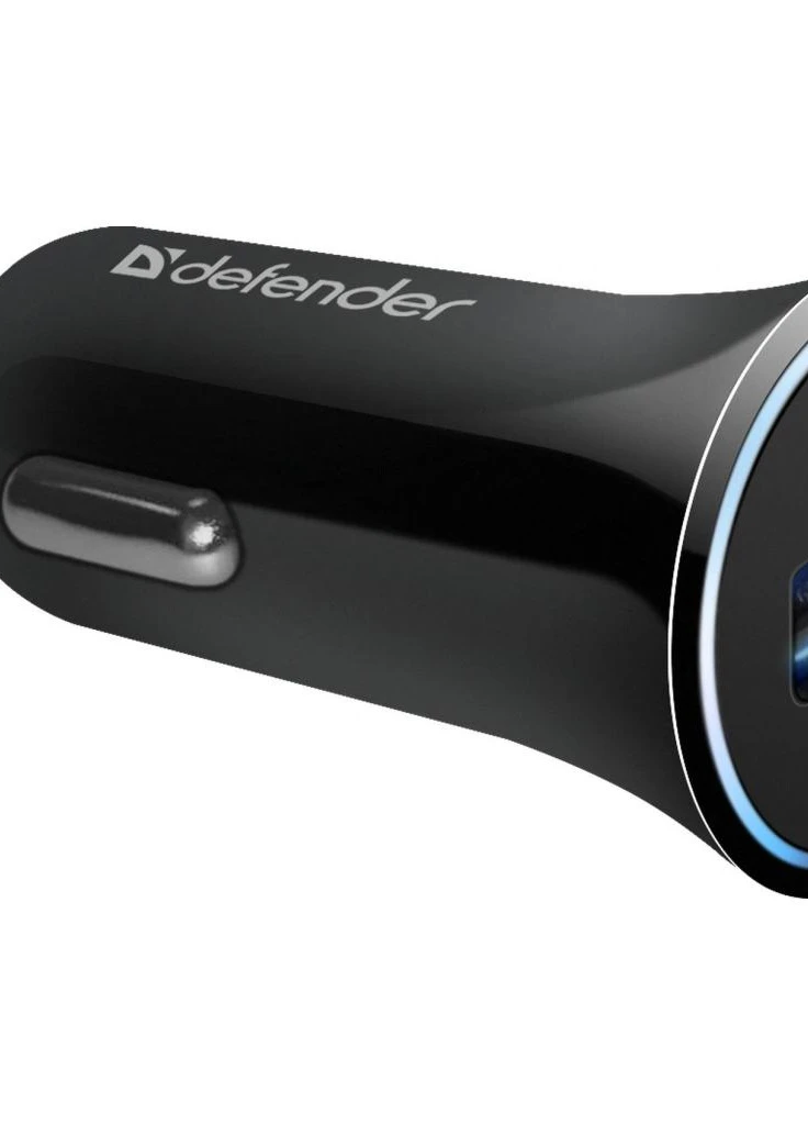 Зарядний пристрій UCA-20 black, 1xUSB, 5V / 2.4A (83593) Defender (216637416)