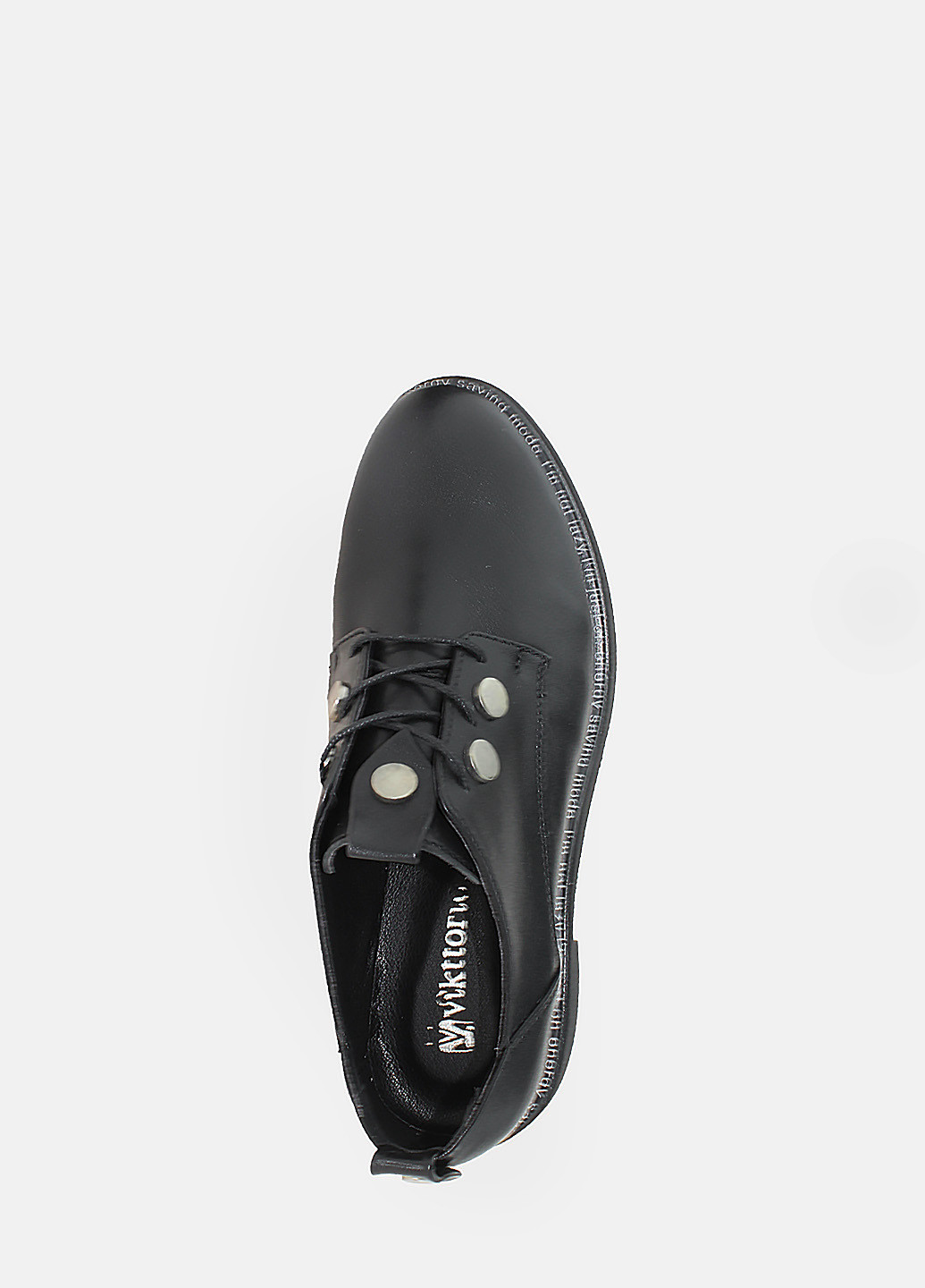 Vikttorio Туфли RVНочи1 Черный черный з натуральная кожа, украина — демисезон (228326878)