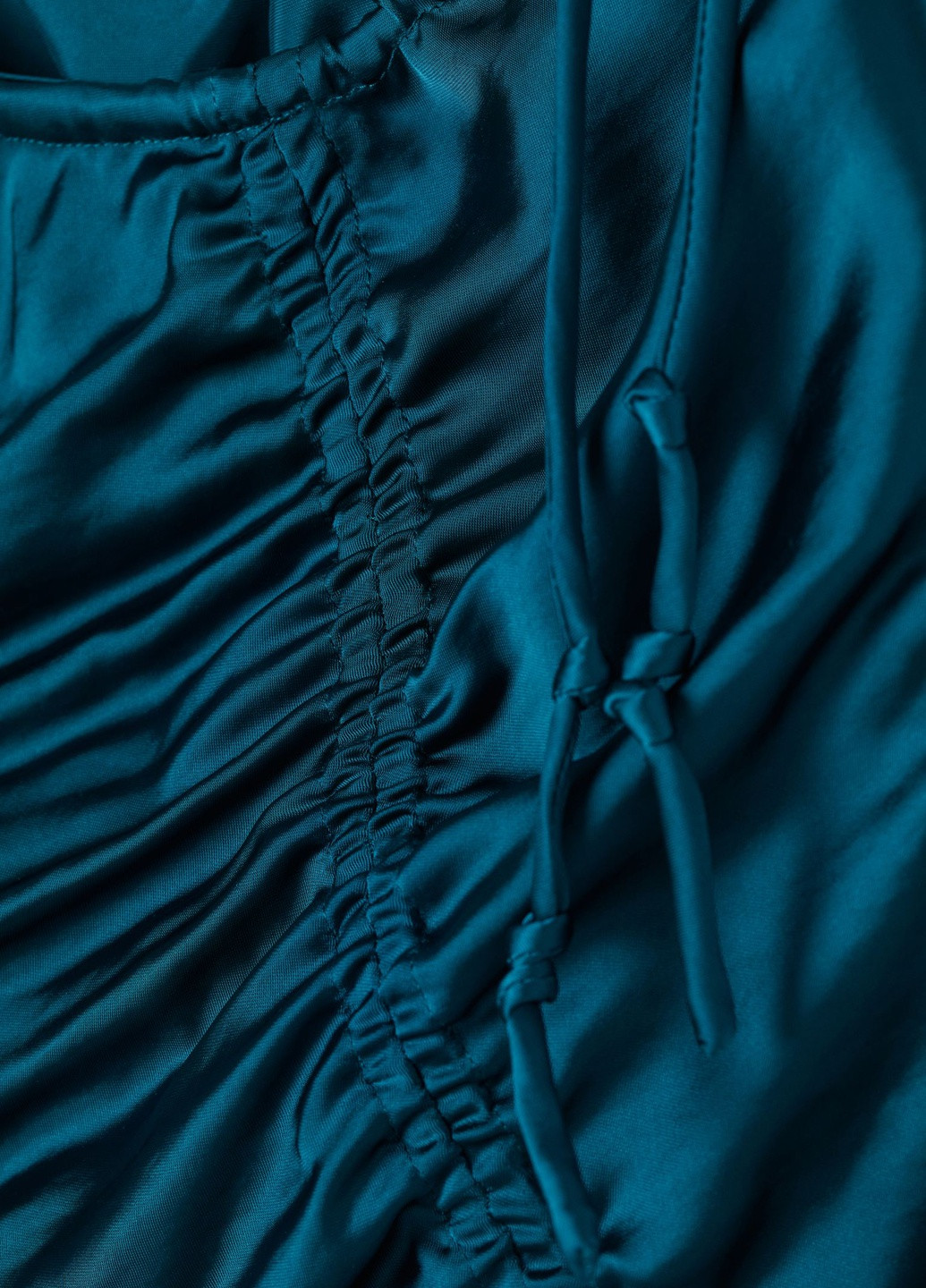 Смарагдова коктейльна сукня H&M Studio однотонна