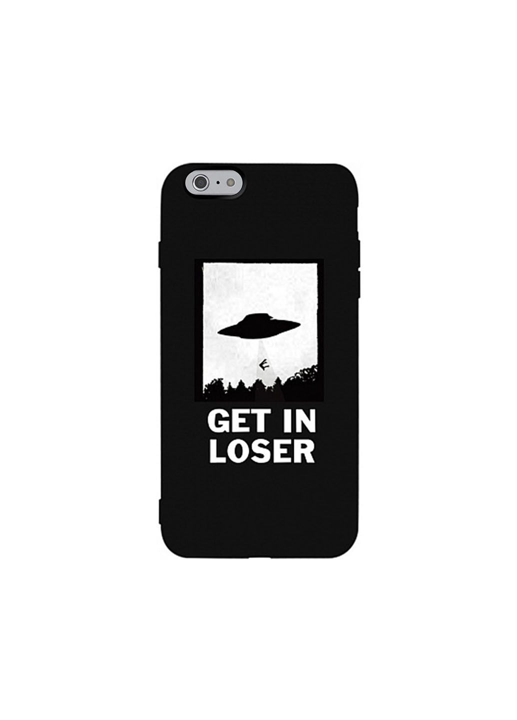Чохол Matt TPU 2mm Print Case Apple iPhone 6/6s #18 Ufo Loser Black Toto (231438772)