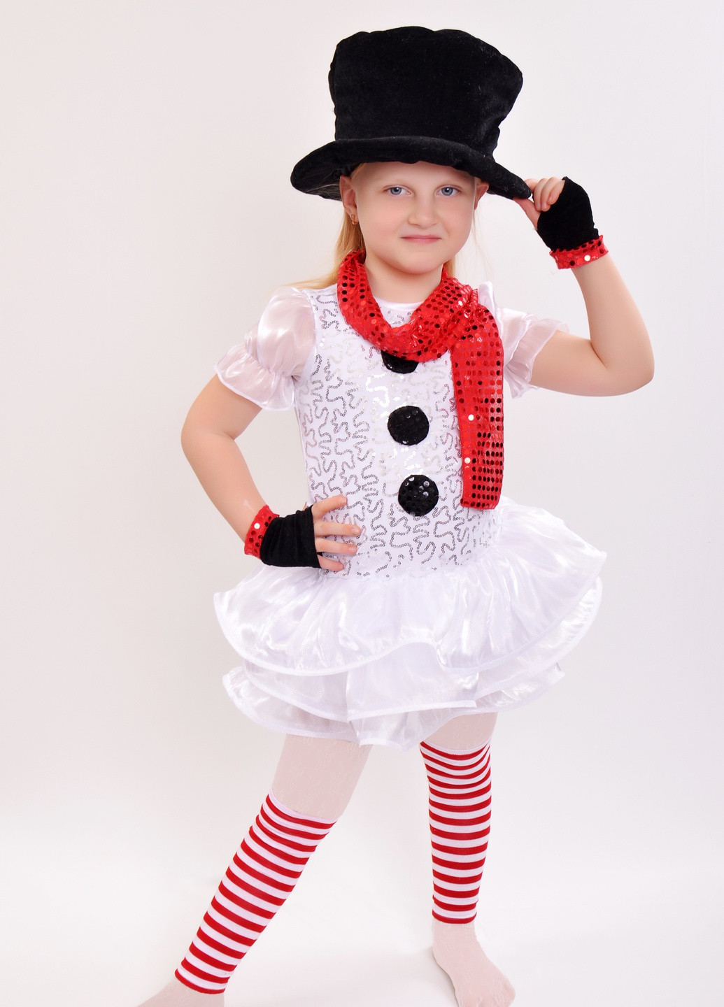 Маскарадний костюм Сніговик дівчинка DM SASHKA (247261649)
