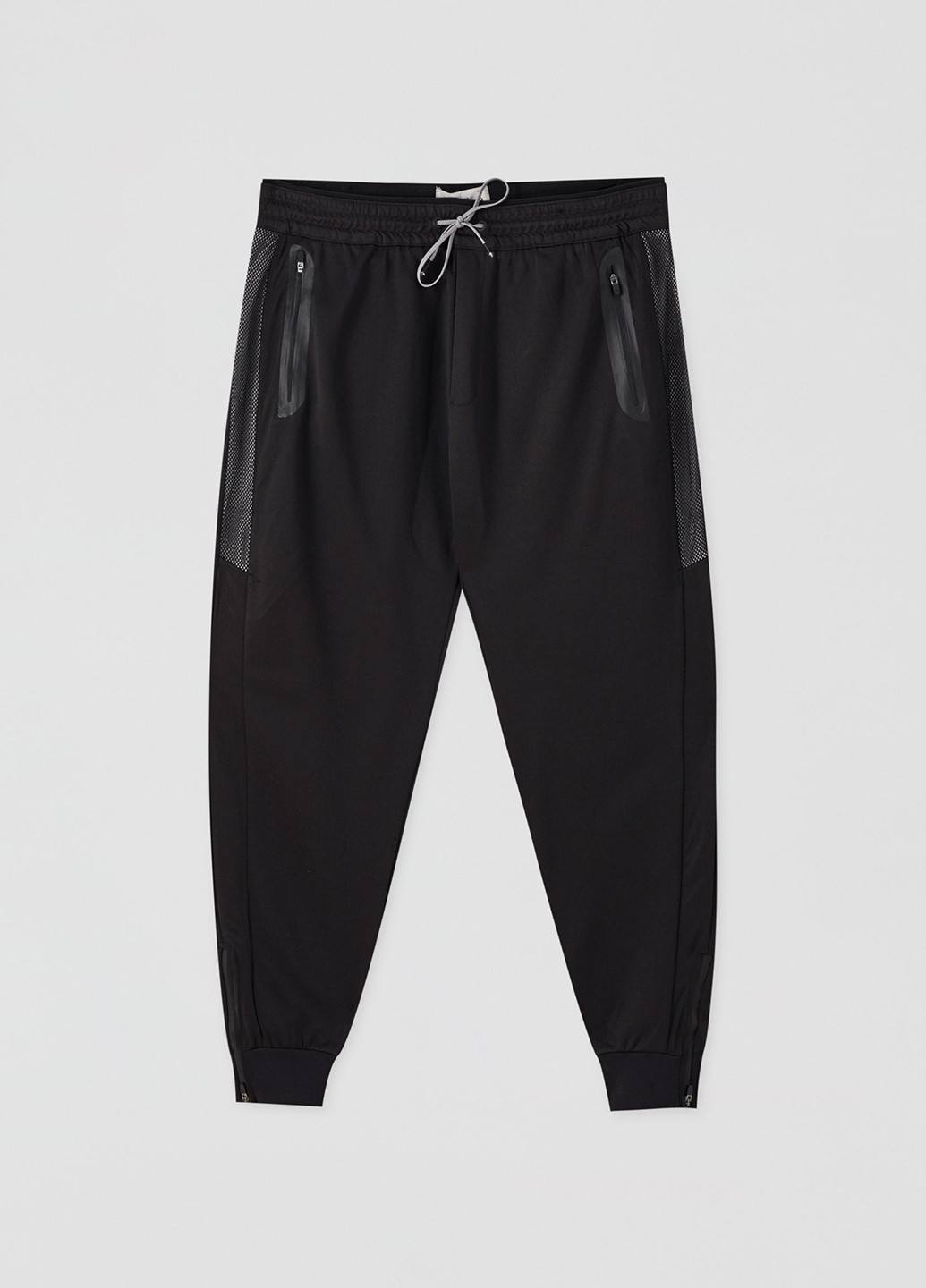 Черные спортивные демисезонные джоггеры брюки Pull & Bear