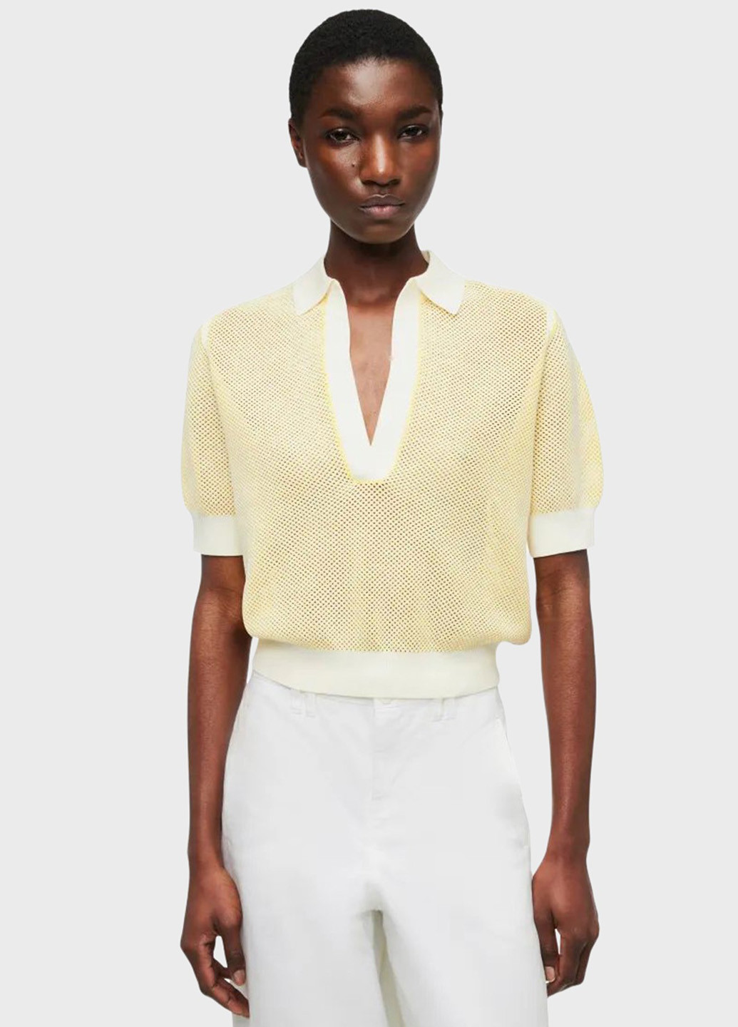 Світло-жовта блузка Drykorn