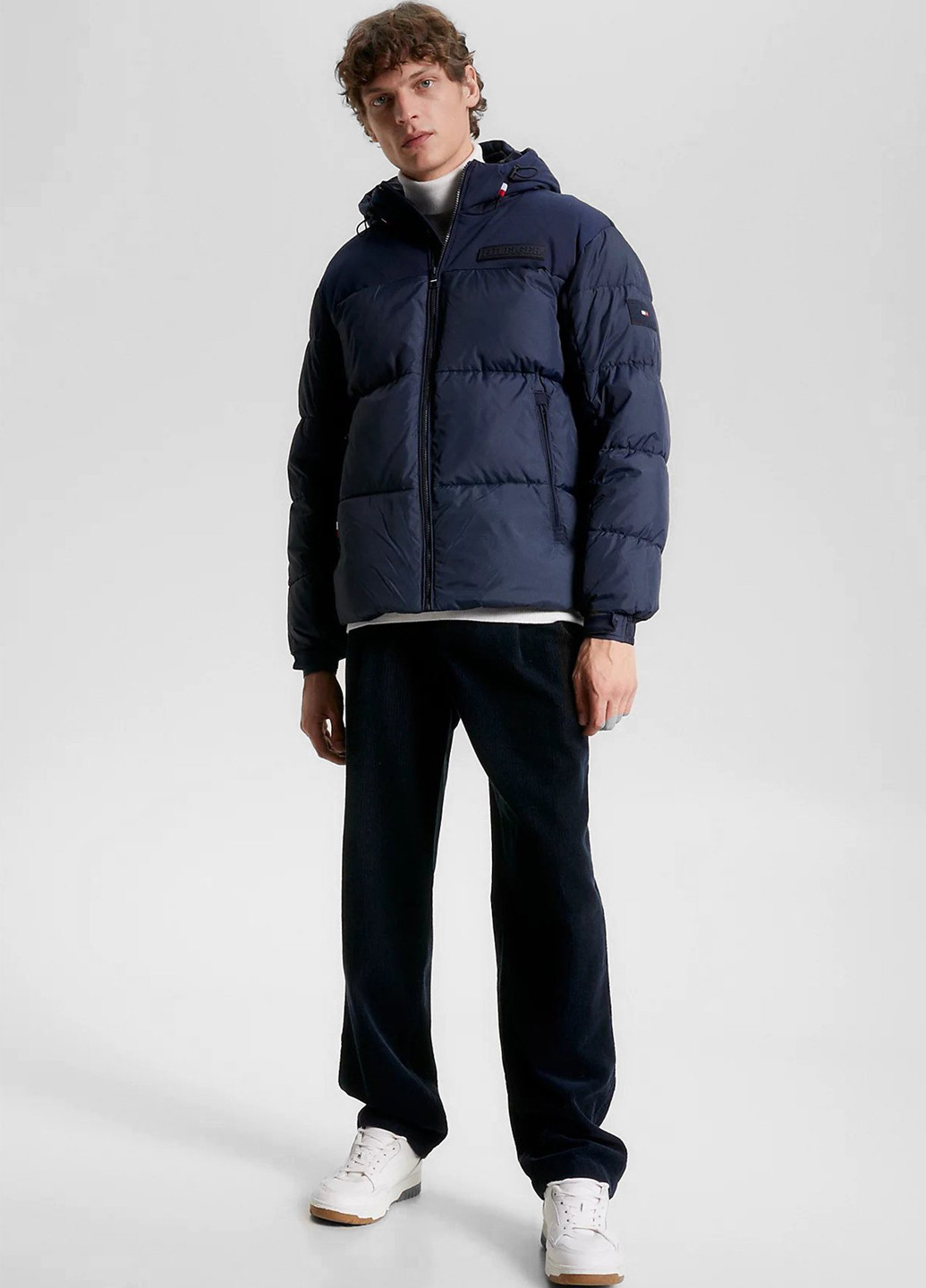 Синя зимня куртка Tommy Hilfiger