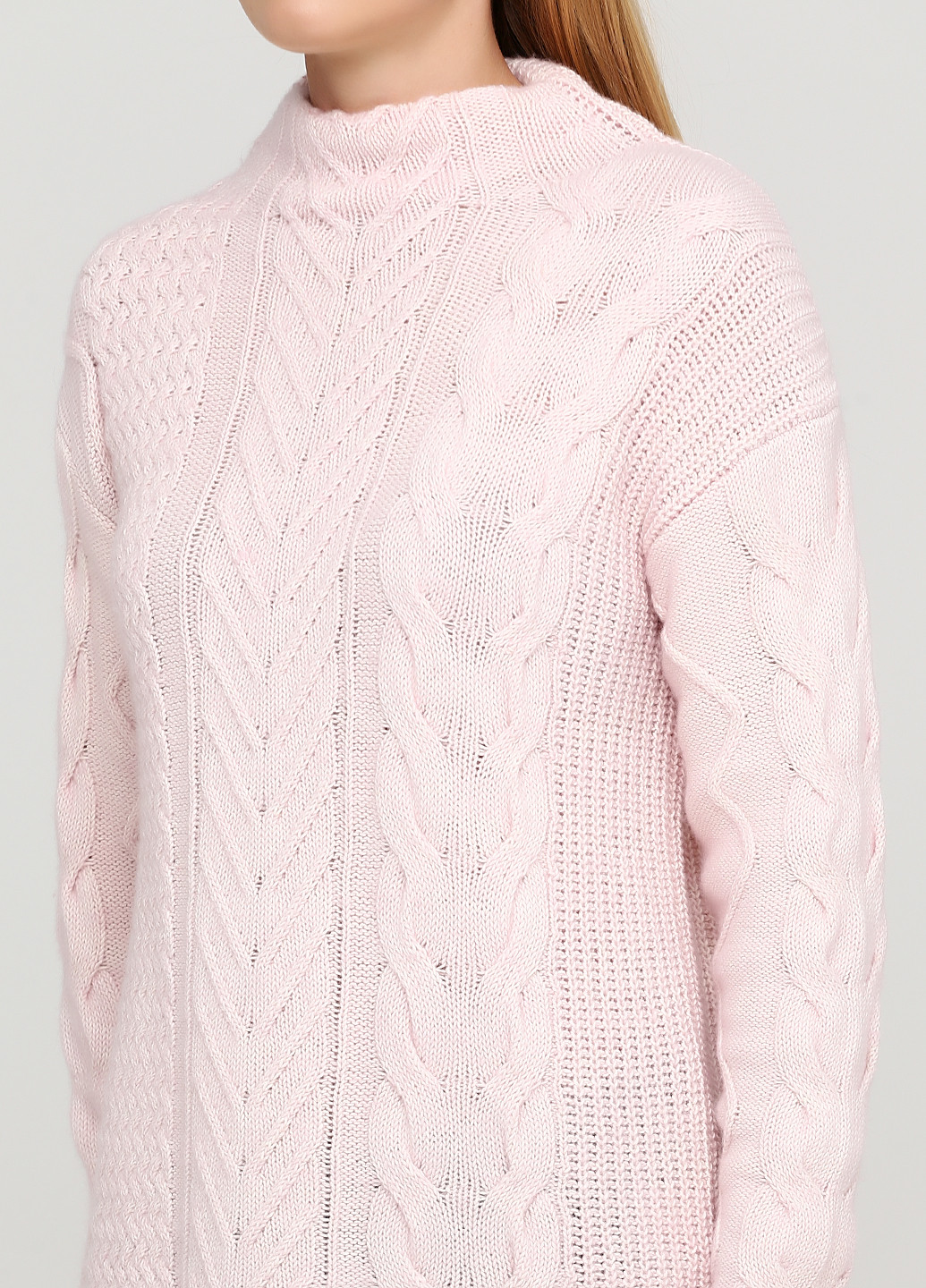 Светло-розовый зимний свитер Marc O'Polo