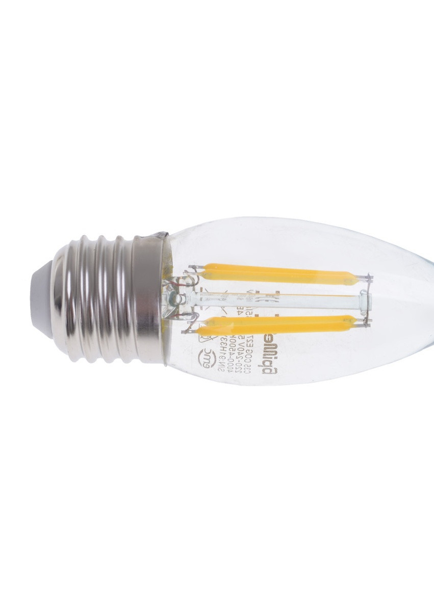 Лампа светодиодная E27 LED 4W NW C35 COG Brille (253965185)