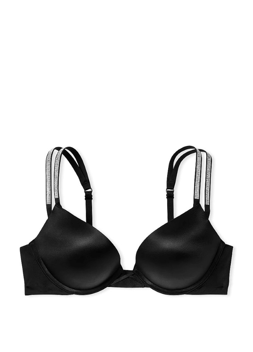 Чорний демісезонний комплект (бюстгайтер, трусики) Victoria's Secret