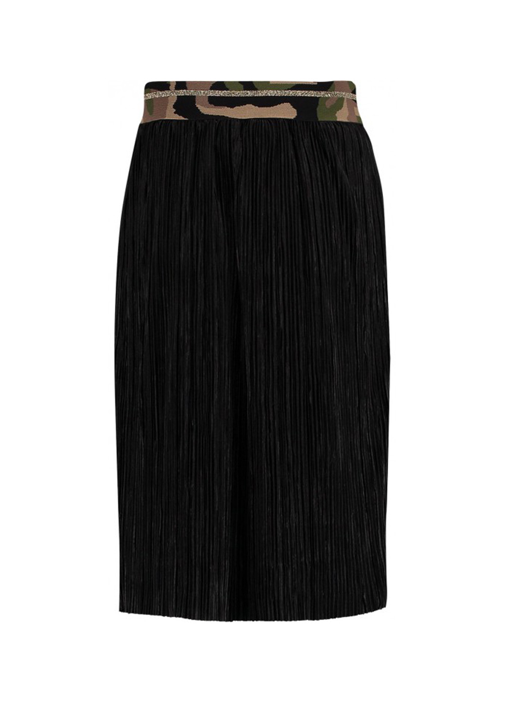 Черная кэжуал однотонная юбка Vingino плиссе