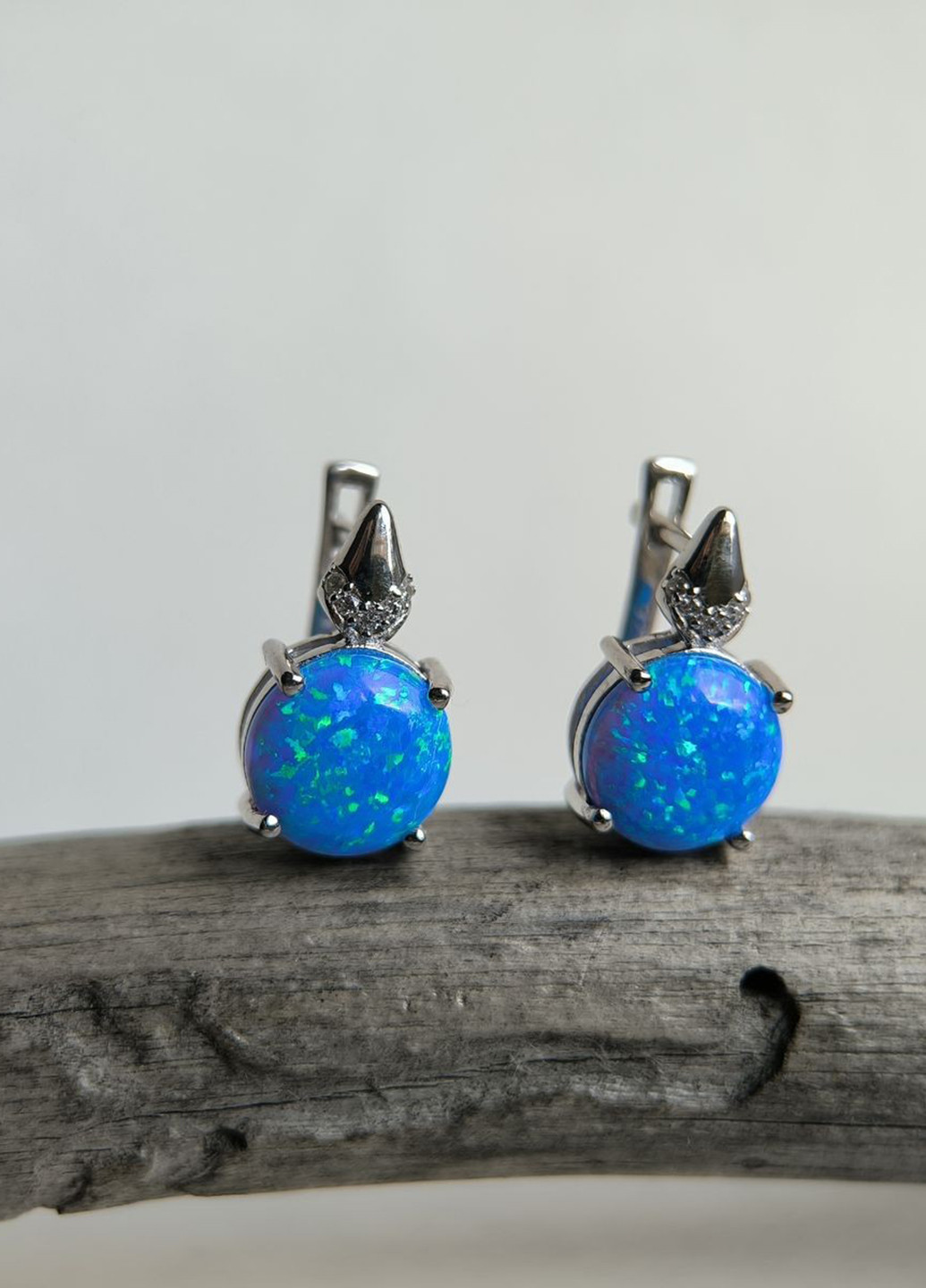 Серьги Silver Flame (369649126)