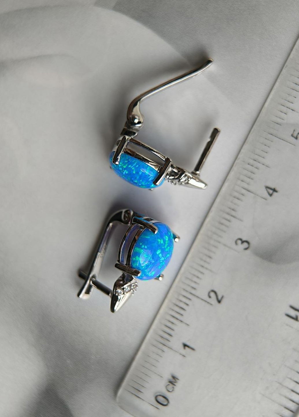 Серьги Silver Flame (369649126)