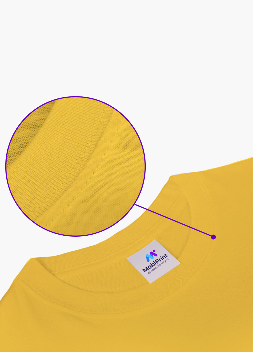 Желтая демисезонная футболка детская роблокс (roblox)(9224-1226) MobiPrint