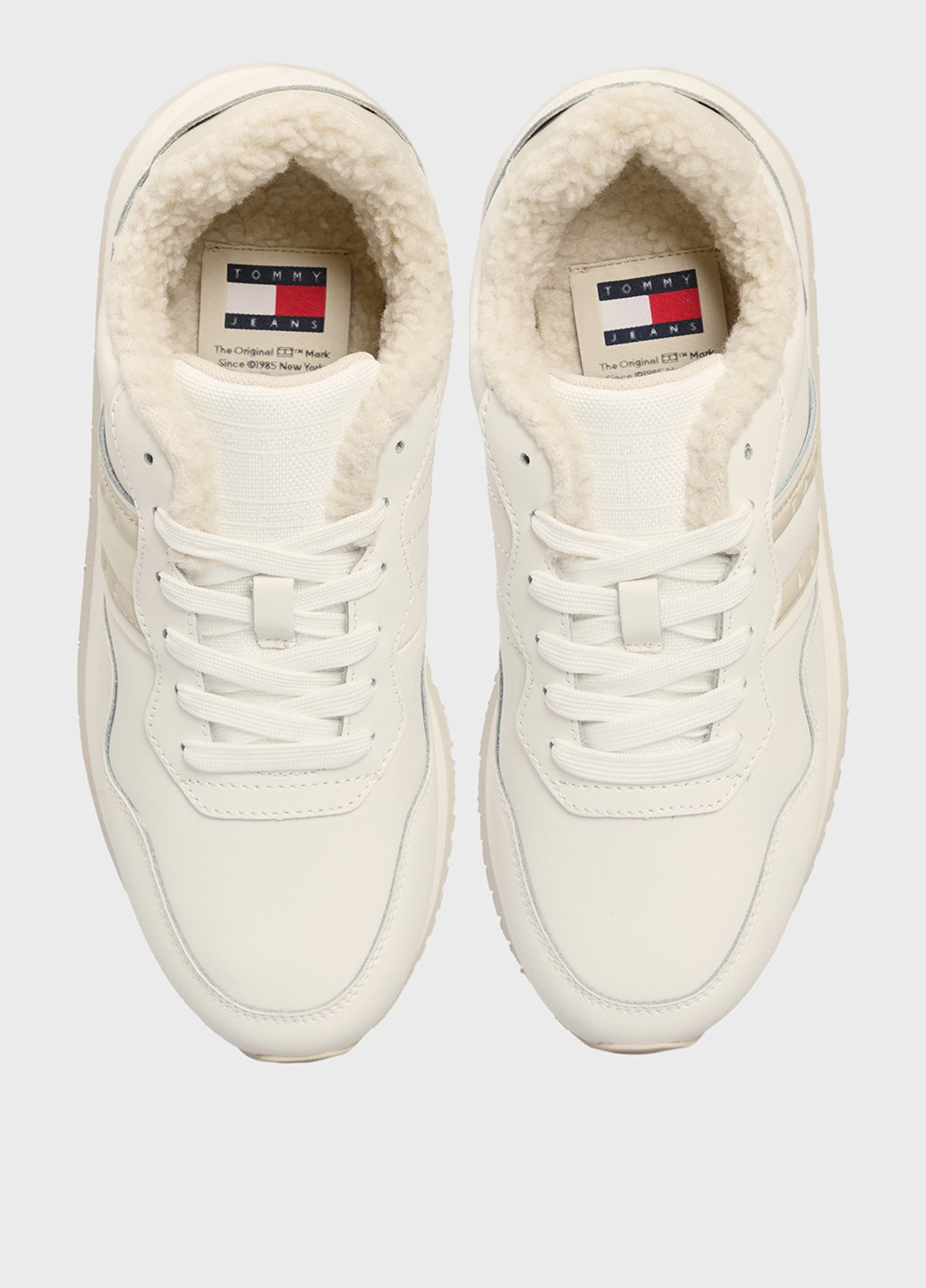 Кроссовки Tommy Jeans белые зима (315647386)